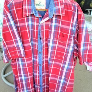Outdoorlife shirt men's size Large